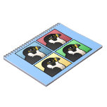 Four Color Peregrine Falcon Notebook