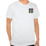 Four Color Peregrine Falcon American Apparel T-Shirt