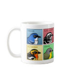 Four Color Warblers Classic White Mug