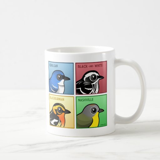 Four Color Warblers Coffee Mug