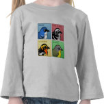 Four Color Warblers Toddler Long Sleeve
