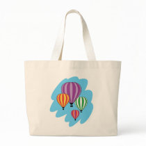 Four Colorful Hot Air Balloons bags by alternateworlds Four Colorful Hot Air Balloons bags