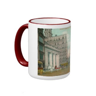 Four Corners, Rochester, New York Vintage Coffee Mugs