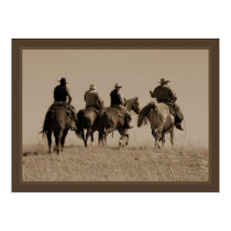 Four Cowboys posters