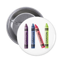 Four Crayons Buttons