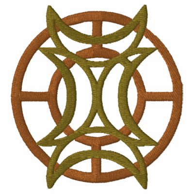 Four Cresent Moons Magickal Symbol Sign Polo Four Cresent Moons Magickal Symbol Sign Polo