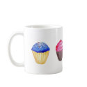 Four Cupcake Mug by Miss_art_teacher Four Cupcake Mug