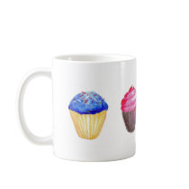Four Cupcake Mug