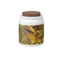 Four Cut Sunflowers, Vincent van Gogh Candy Jar