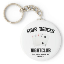 Four Deuces Keychains
