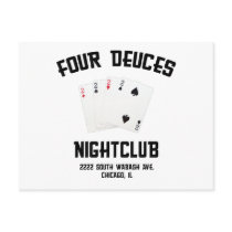 Four Deuces Postcards