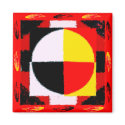 Four Directions Magnet by armaiti Four Directions Magnet