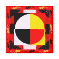 Four Directions Magnet