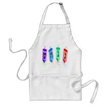 Four Dreidels Aprons aprons