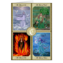Four Elements Cards