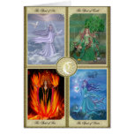 Four Elements Cards