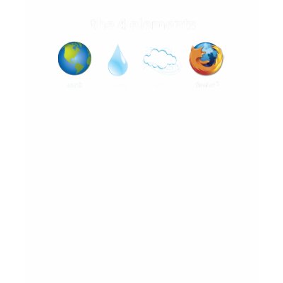 four elements - Customized Tee Shirt by mozilla