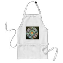 Four Elements Sun Mandala Apron