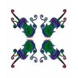 FOUR FANCY FIDDLES t-shirts