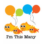 Four Fish I'm This Many Tshirts and Gifts Four Fish I'm This Many Tshirts and Gifts