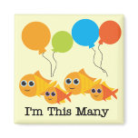 Four Fish I'm This Many Tshirts and Gifts Four Fish I'm This Many Tshirts and Gifts