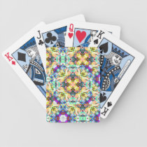 Four Flower Kaleidoscope Card Decks