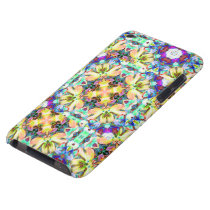 Four Flower Kaleidoscope iPod Touch Case