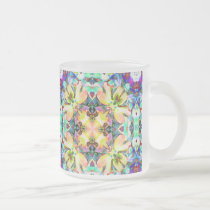 Four Flower Kaleidoscope Mugs