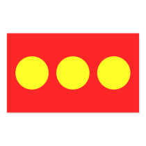 FOUR Freetown Christiania Flag Stickers