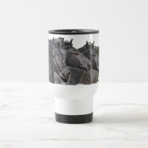 Four Friesians mugs