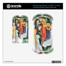 Four girls by August Macke Samsung Gravity 3 Decal