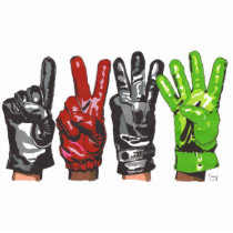 FOUR GLOVES photo sculptures by Papa77 FOUR GLOVES photo sculptures