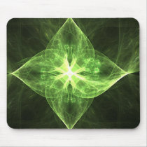 Four green leaves mousepads by cycreation Four green leaves mousepads