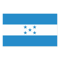 FOUR Honduras National Flag stickers
