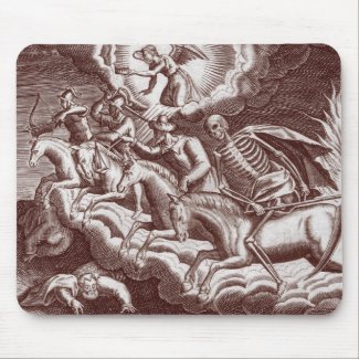 Four Horsemen of the Apocalypse Mousepad mousepad