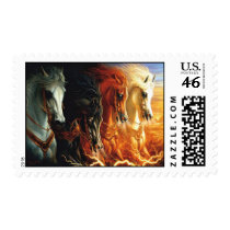 Four Horses of the Apocalypse Stamp