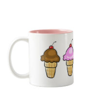 four ice creams mugs by i_cream four ice creams mugs