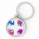 Four keychains