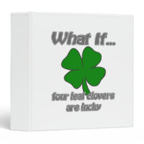 Four Leaf Clover binders