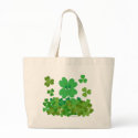 Four-Leaf Clover Canvas Bags