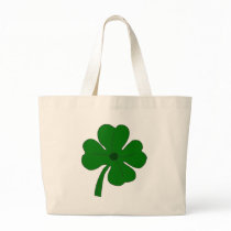 Four Leaf Clover Canvas Bag