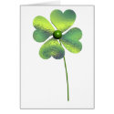 Four Leaf Clover cards by ChaotixDesigns Four Leaf Clover cards