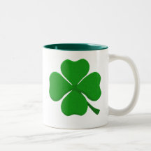 Four Leaf Clover Coffee Mugs