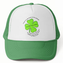 Four-Leaf Clover Hat by LoveYouNots Four-Leaf Clover Hat
