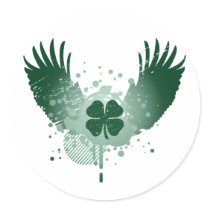 four leaf clover : hi-fi : stickers by asyrum four leaf clover : hi-fi : stickers