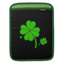 Four Leaf Clover ipad sleeve