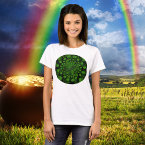 Four Leaf Clover Kaleidoscope T-Shirt shirt