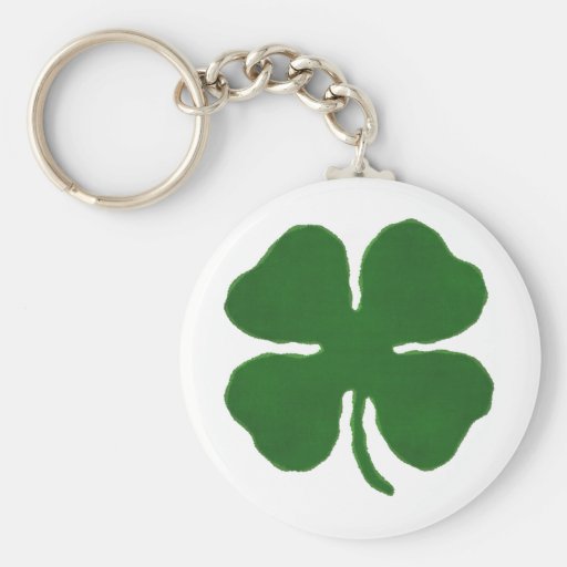 four leaf clover keychain