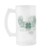 four leaf clover.  luck o' the irish. mugs