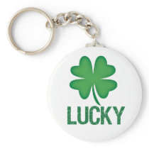 Four Leaf Clover Lucky Keychain!